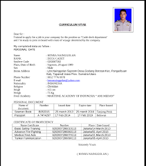 Contoh surat lamaran kerja via email lulusan smk. Contoh Surat Lamaran Kerja Pelaut Bahasa Inggris