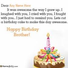 At the bottom there is a levitating inscription happy birthday. Best Happy Birthday Message For Brother With Name