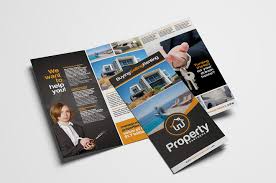Help clients find the right space for their needs with our property listing templates. Real Estate Tri Fold Brochure Template In Psd Ai Vector Brandpacks