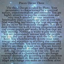 Pisces Decan 3 March 11 20th Pisces Astrology Badastrology Decans Starsigns Zodiac Astrology Pisces Horoscope Pisces Pisces
