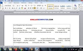 Cara Mengatasi Spasi Yang Terlalu Jauh Lebar Dan Berantakan Ms Word 2007 2010 2013 Dan 2016 Trik Tips Komputer Laptop 2020
