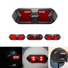 Motorcycle Helmet Night Light Strip Safety Signal Warning Led Light Pazoma