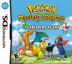 Pokemon Mystery Dungeon Explorers Of Sky Ds Game Pokemon Ds Games Pokemon Games