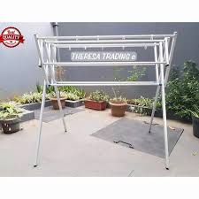 Kb stenlis a9 stainless steel jemuran pakaian 150 x 180 cm 01 silver. Harga Jemuran Baju Besi Terbaru Juli 2021 Biggo Indonesia