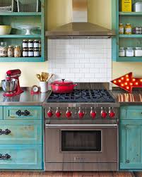 retro kitchens interiors by color (2
