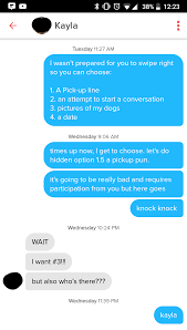 Except when the opening line is a clever pun like one of these! Knock Knock Joke Pick Up Lines Top 50 Knock Knock Chat Up Lines