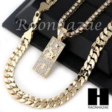 10k gold chains is tougher and more durable metal than other softer metals which makes it a premiere choice for someone looking for an inexpensive but sturdy gold chain. Hip Hop 100 Dollar Tennis Chain Diamond Cut 30 Cuban Link Chain S057 Raonhazae