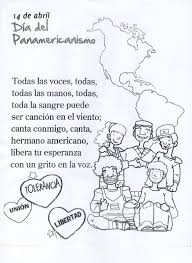 Los dibujos para pintar son ideales para el aprendizaje de los niños, especialmente cuando conmemoramos una fecha importante como el día de las américas.por eso les dejamos, en este sitio. Material Educativo Para Maestros Dia Del Panamericanismo O De Las Americas