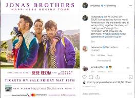 There are no upcoming dates for this tour. Jonas Brother S Announce Happiness Begins Tour Dates