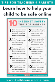 10 Internet Safety Tips For Parents How To Help Your Child To Be Safe Online Internet Safety Internet Safety Lessons Internet Safety Tips