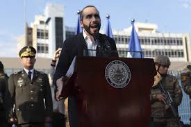 Nayib bukele ortez, né le 24 juillet 1981 à san salvador, est un homme d'état salvadorien.il est président de la république depuis le 1 er juin 2019. Biden Administration Reportedly Snubbed El Salvador S President On Washington Trip Los Angeles Times