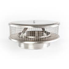 Available with either a damper or screenor both damper and screen. Round Single Wall Solid Pack Chimney Cap 5 Round Chimcare Chimney Caps