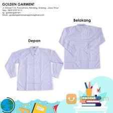 Model seragam praktek smk recomended, baju seragam otomotif recomended, bikin seragam otomotif recomended, seragam kerja otomotif recomended, seragam spg otomotif recomended, seragam smk otomotif recomended, seragam otomotif recomended, seragam smk akuntansi recomended, seragam smk banjarmasin recomended, desain seragam smk recomended, seragam smk migas recomended, seragam smk farmasi. Baju Seragam Sekolah Atasan Putih Panjang Sd Smp Sma Smk Size 8 Golden Garmen Seragam Malang Jualo