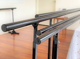 2m ballet barre freestanding bar double bar leg stretching dancing training. Fitness Barre