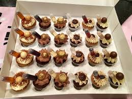 The Alcohol Collection Mini Cupcakes With Pipettes Tiramisu Marsala Chocolate Malt Mozart Lique Cupcake Cakes Chocolate Caramel Cupcakes Baileys Cupcakes