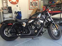 Harley Davidson Sportster 48 With Vance And Hines Short Shots Some Blacked Out But All Sexied Out