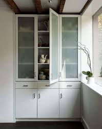 Painting the inside of your kitchen cabinets a different color than the outside of your cabinets can add contrast. 10 Things Nobody Tells You About Painting Kitchen Cabinets Remodelista