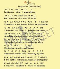 Keyboard Notes Of Song Alone By Alan Walker Piano Notes Songs Piano Letters Songs Piano Keyboard Notes