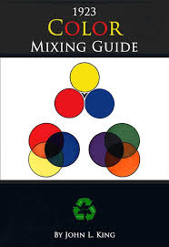 Color Mixing Guide Rare Old 1923 How To Guide With Hints Tips And Mixtures 82 Pages Printable Or Read On Your Tablet Instant Download