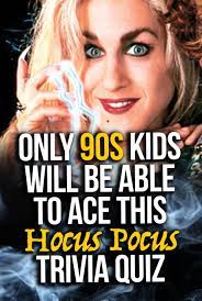 The movie stars bette midler, sarah jessica parker, and kathy najimy. Quiz Only 90s Kids Will Be Able To Ace This Hocus Pocus Trivia Quiz Halloween Quiz Halloween Quizzes Movie Trivia Questions