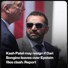 I vote for Kash Patel and Dan Bongino! They have to be more than frustrated  if they are considering leaving their positions in the Trump  Administration. Tell Pam Bondi she has to