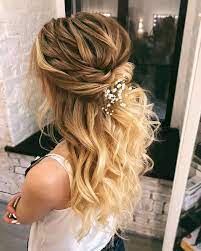 Gorgeous Braided Hairstyles Oksana Sergeeva Hair Styles Bridal Hair Half Up Half Up Hair