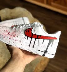 Quick timelapse showing how i created the rick and morty custom on a pair of high air force ones. Drippy Air Force 1 Cool Designs