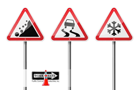 Safety signs and symbols are crucial in laboratories as they indicate different hazards present around the area. 10 Common Road Hazard Signs Their Meanings Worksafe Traffic Control