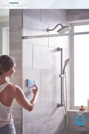 Control Your Entire Shower Experience Time Temperature And How Your Day Begins With The Only Cloud Based App Dri Moen Shower Digital Showers Shower Controls