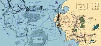The root of the word, beler or balar, is believed to refer to the maia ossë, who often dwelt at the shores of balar. Middle Earth In The First Age Way Before Lotr Middle Earth Map Middle Earth Silmarillion Map
