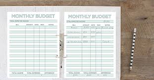Freebie finding mom free budget printable. Monthly Budget Planner Free Printable Worksheet Savor Savvy