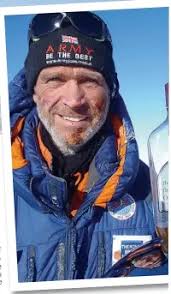 Louis crossed Antarctica alone, but his SAS mentor's memory was with him  every step of the way