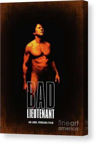 Bad Lieutenant Canvas Print by Bo Kev - Fine Art America