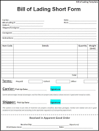It describes the candidate's relevant experience, skills, and achievements. 7 Bill Of Lading Templates Word Excel Pdf Templates Bill Of Lading Word Template Resume Examples