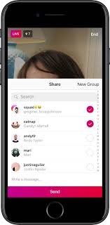 They have the option of using photos from the camera roll or the kik app camera. How To Send Live Videos In Instagram Direct