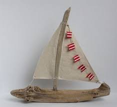 Driftwood Sailboat Mit Bildern Treibholz Holz Segelboot
