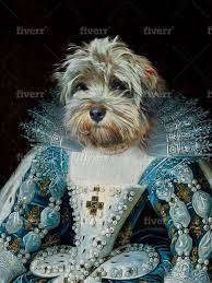 Whether its to remember a lost friend or to celebrate a loyal companion, our renaissance custom pet portraits are perfect for either occasion. Create Custom Royal Pet Portrait Renaissance Historical Oil Paint Dog Cat Gift By G On The Spot Fiverr