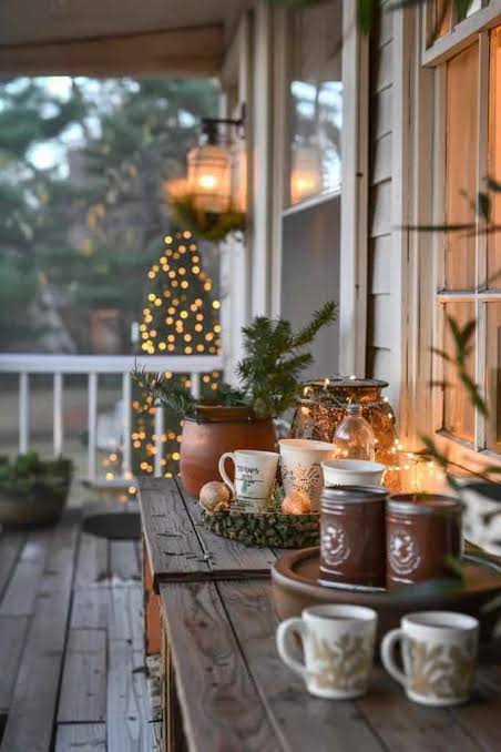 39 Winter Front Porch Decor Ideas: Inviting, Pretty Entrances