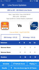 Kings xi punjab upset srh in hyderabad. Srh Vs Kxip Live Score 2020 Match Scorecard For Android Apk Download