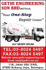 Ling kui hung, director of turcomp bmb sdn . mr chau seh hik chau@turcomp.com. Gethi Engineering Sdn Bhd Concrete Mixer Truck In Malaysia