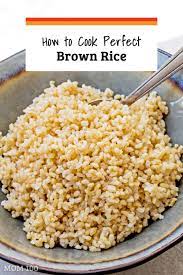 How To Cook Perfect Brown Rice On The Stove Recipe Brown Rice Recipes Healthy Brown Rice Cooking Brown Rice Recipes