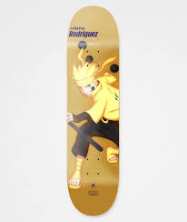 Ghoul deck park skateboard 8 x 31.775 designed by maja seres. Primitive X Naruto Shippuden Ii Prod Ninetails 8 0 Skateboard Deck Zumiez Ca