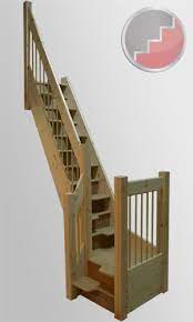 Spacesaver Staircase With A Quarter Turn Landing Staircase Remodel New Staircase Staircase