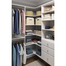 Maybe you would like to learn more about one of these? Closet Evolution 30 W Corner Wood Closet System Wh31 The Home Depot Closet Corner Depot Evolution Closet Renovation Closet Kits Corner Closet Organizer