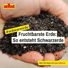 Schwarzerde Selbst De Fruchtbarkeit Garten Bepflanzen Erde