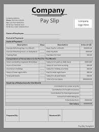 The consolidated pay slip must contain details of all. Payslip Templates 28 Free Printable Excel Word Formats