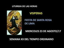 Pin De Jose D En Armonia Liturgia De Las Horas Santa Rosa Fiesta