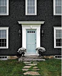 In a modern house, you so, you can choose black, blue, dark gray, gray, green, brown wood, and golden yellow to get the. Front Door Color For Dark Gray House Novocom Top