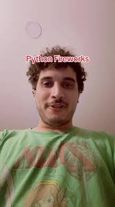Fireworks in Python