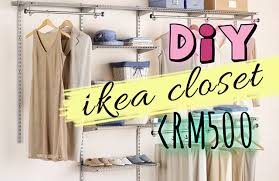 Beli online keranjang cucian di sini atau kunjungi kami. Puas Hati Diy Almari Baju Ikea Bawah Budget Rm500 Dhia Vivadea